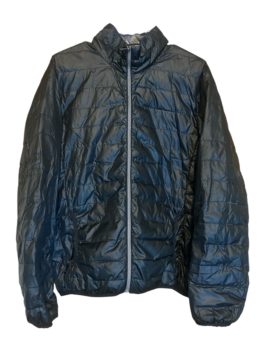 Men's Lightweight Black Quilted Jacket - Unbranded